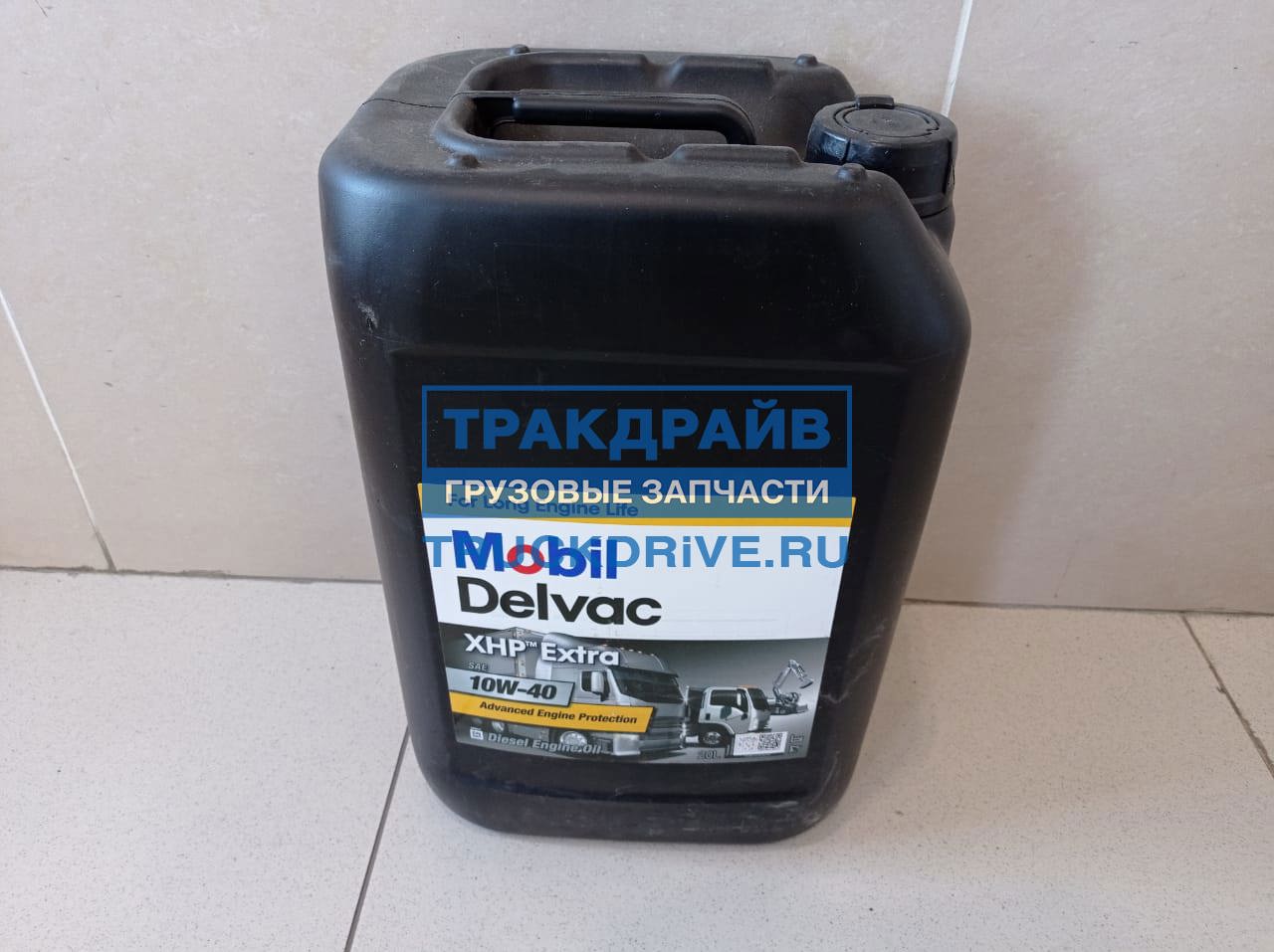 Масло моторное синтетическое Mobil Delvac XHP Extra 10W-40 [20л]  152712=121737=157342 152712 MOBIL купить недорого