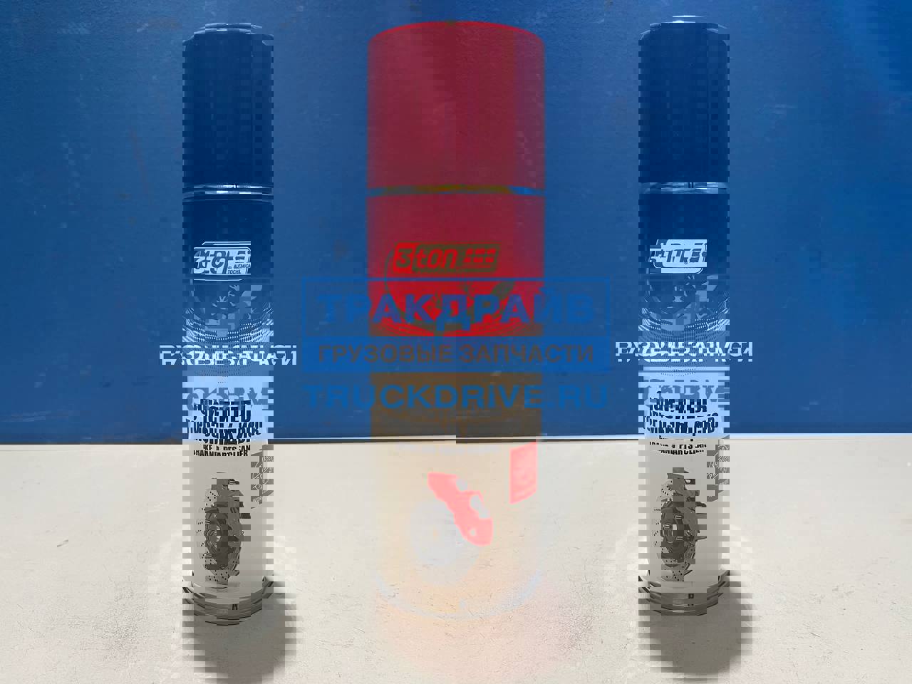 Фото 3TON 40319 очиститель тормозных дисков ТС529 BRAKE & PARTS CLEANER 520 мл 3TON 40319