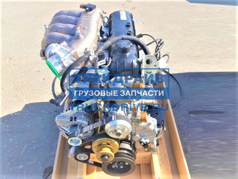 Двигатель на Газель Бизнес УМЗ 4216 евро 4 ГБО с гидрокомпенсаторами под ГУР чугунный