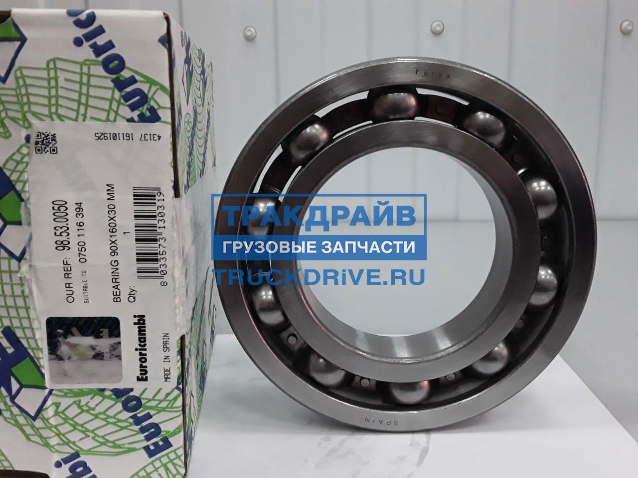 Подшипник КПП ZF 16S130 90*160*30 98530050 EURORICAMBI купить недорого