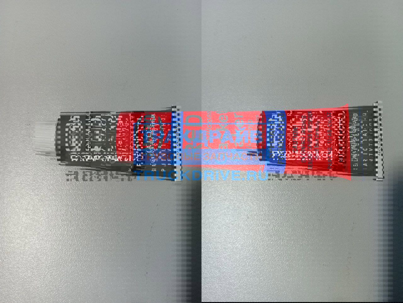 Фото ABRO 11ABCH32R герметик красный 32г Для высоких температур, до 343°С