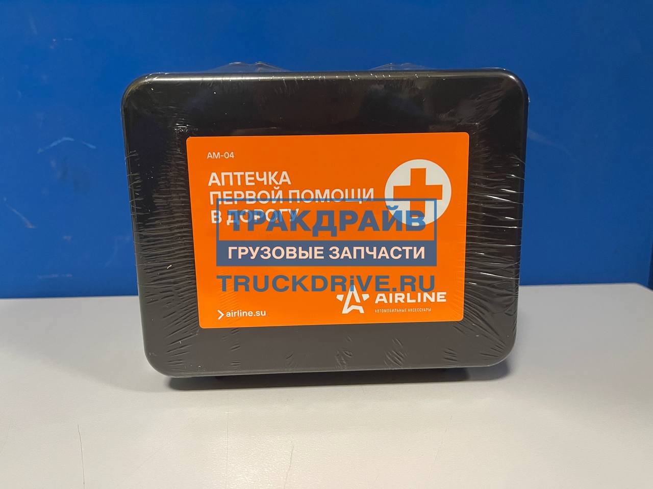 Фото AIRLINE AM04 аптечка автомобильная AIRLINE AM-04 первой помощи в дорогу пластиковый футляр