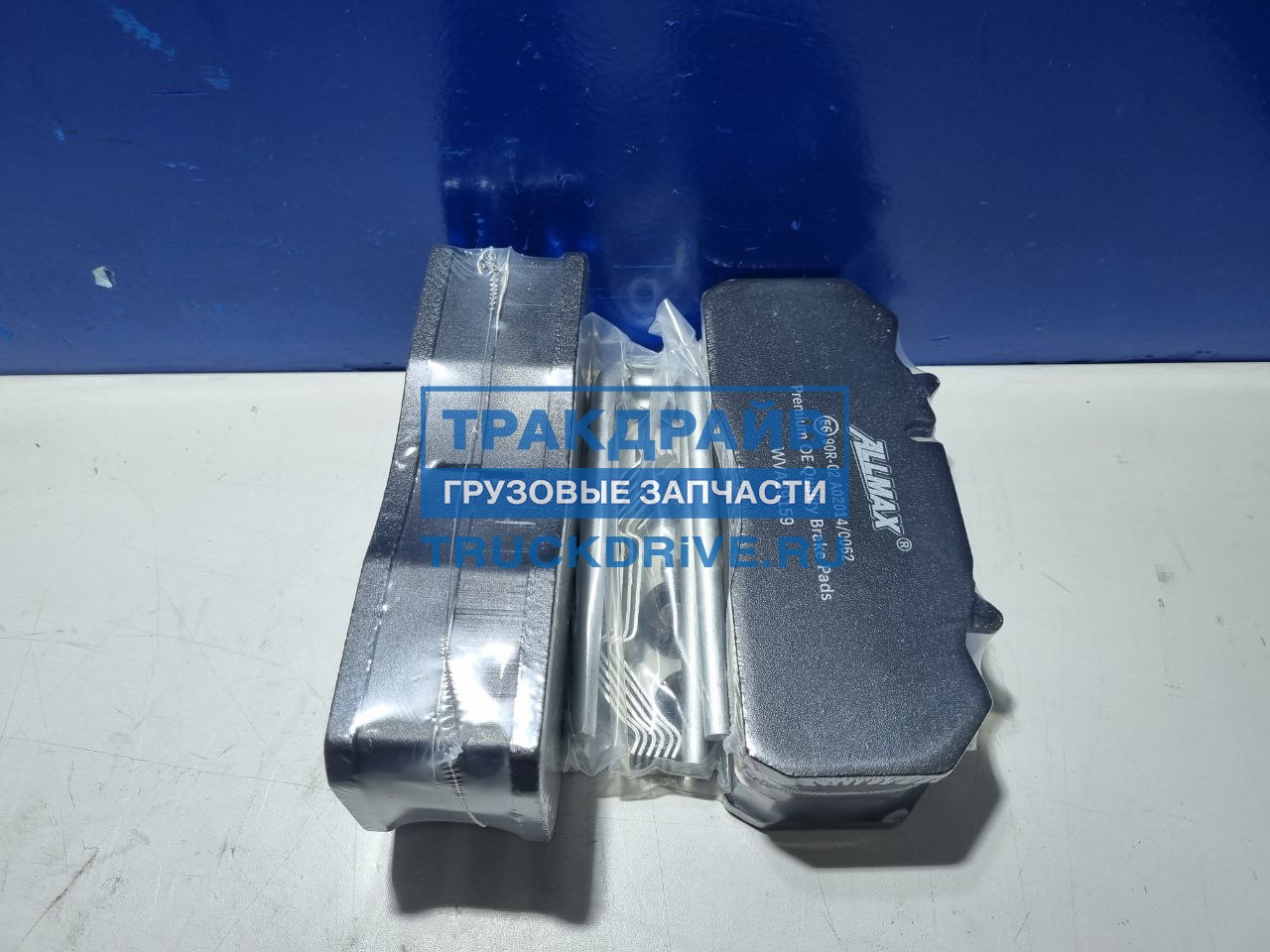 Фото ALLMAX 29159STD колодки дисковые для осей SAF с суппортами Wabco PAN 19-1 (качество STANDART, р