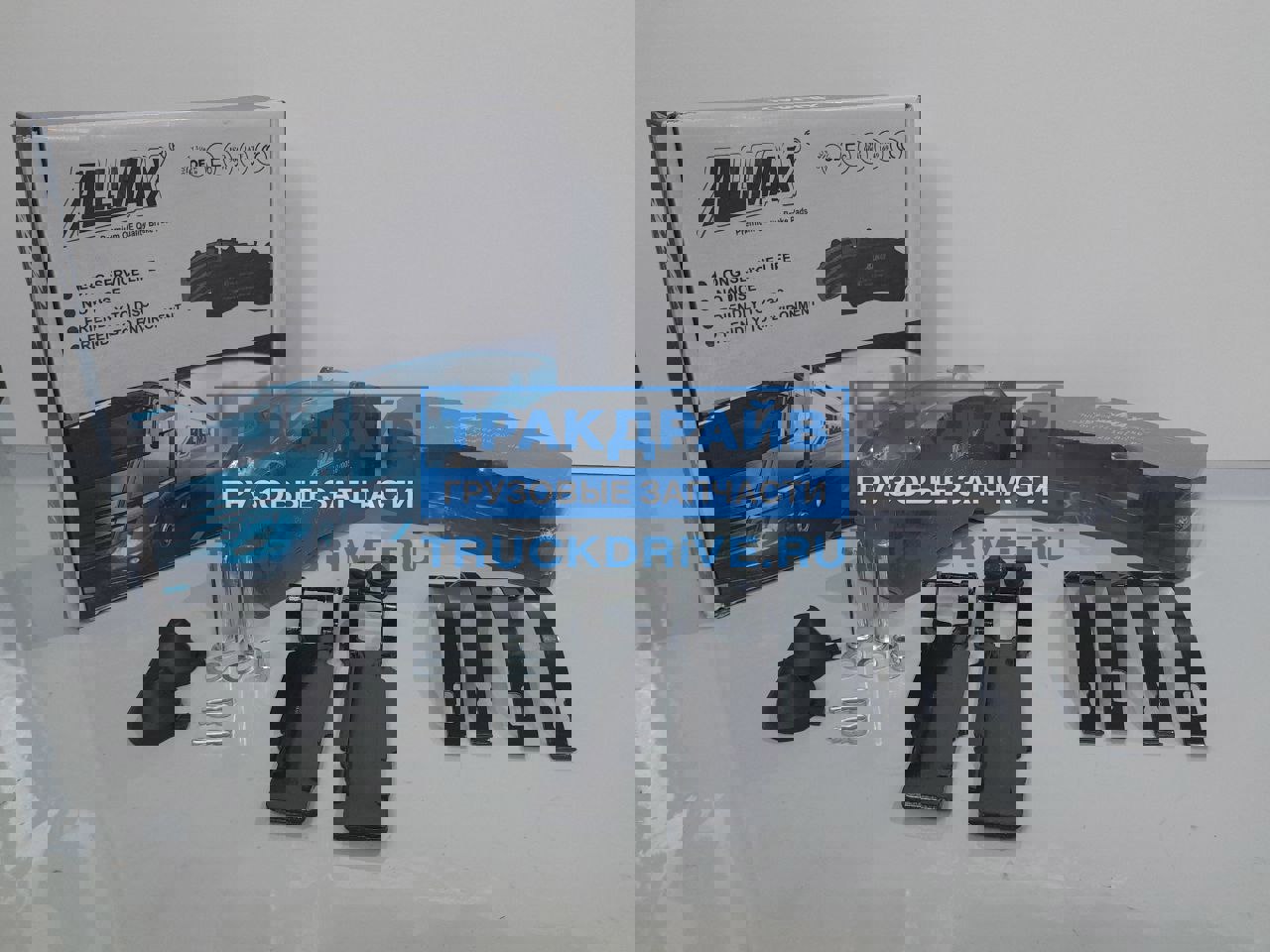 Фото ALLMAX 29165STD колодки дисковые WVA 29165 (качество STANDART, ресурс до 100 000 км) для осей B