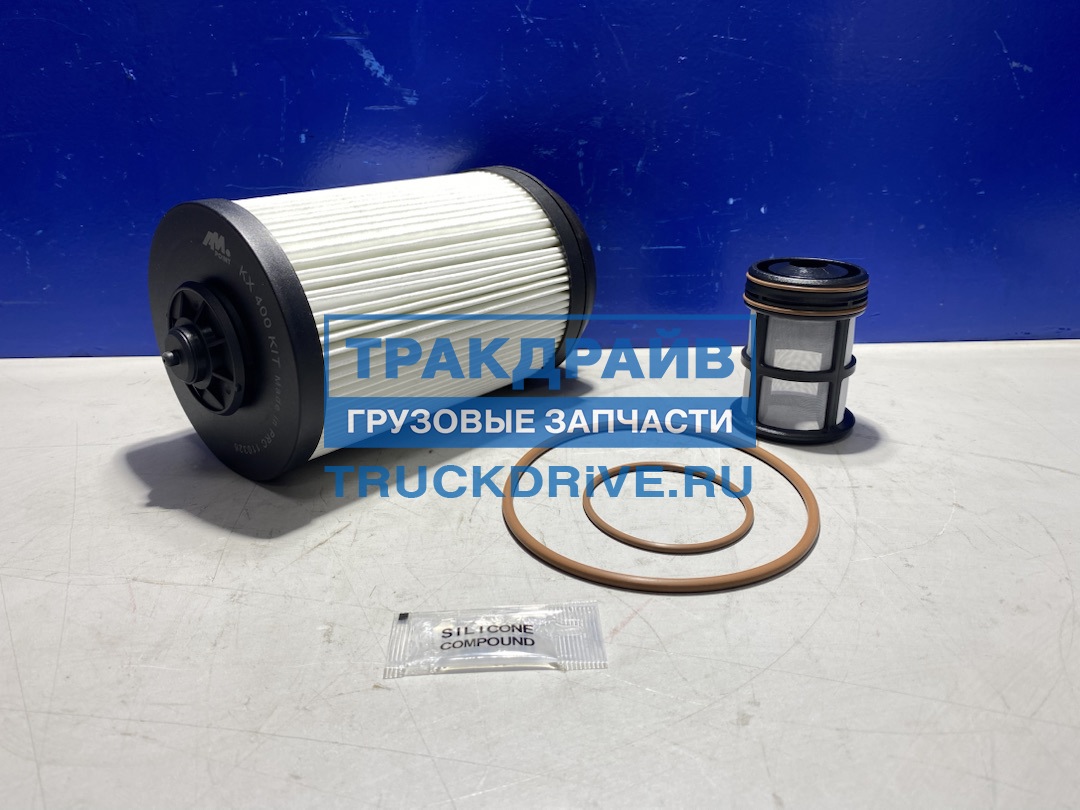 Фото AM POINT KX400KIT фильтр топливный в комплекте с сеточкой для Mercedes Actros MP4 с мотором OM471LA