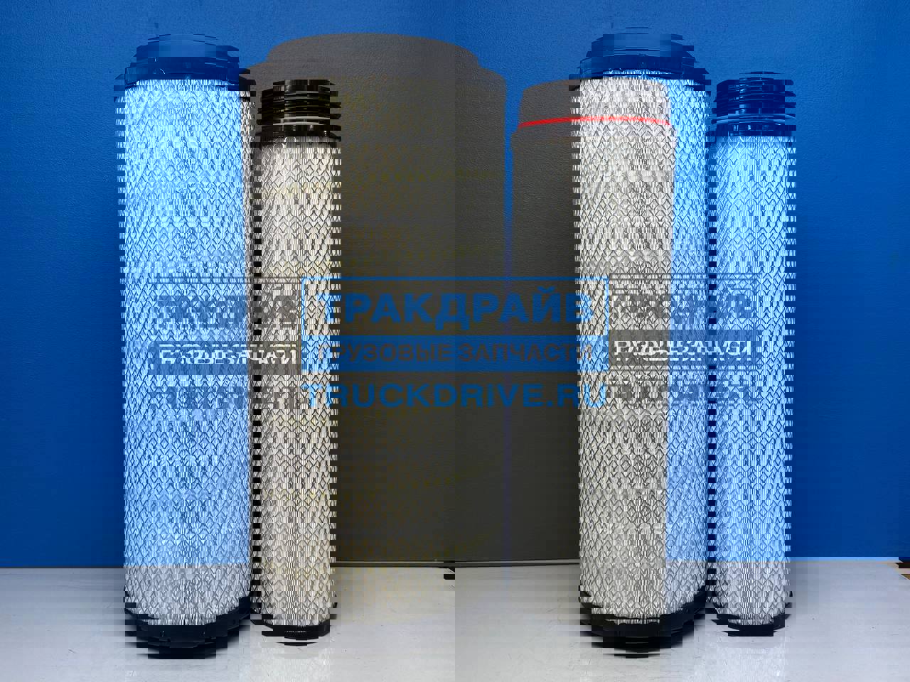 Фото AM POINT LX2652P фильтры воздушные комплект основной и внутренний для самосвалов HOWO T5G и SITRAK C7H [8X4, 6X4]