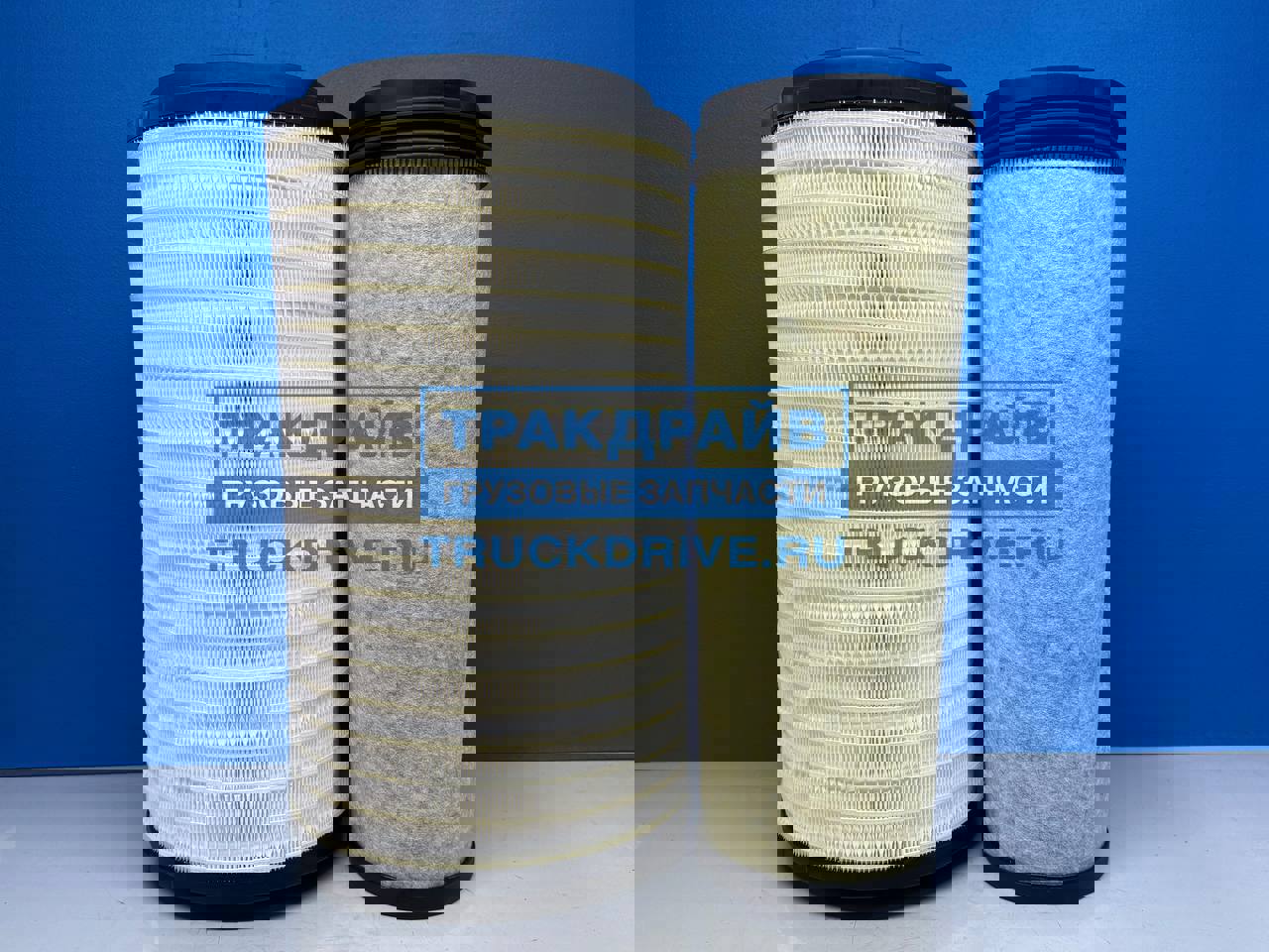 Фото AM POINT LX2846P фильтр воздушный комплект SITRAK C7H (основной + вставка)