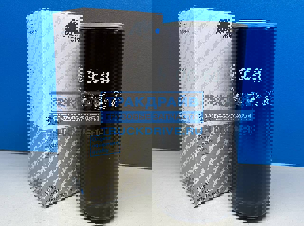 Фото AM POINT OC60 фильтр масляный OC60 Ман Тга 210 мм.