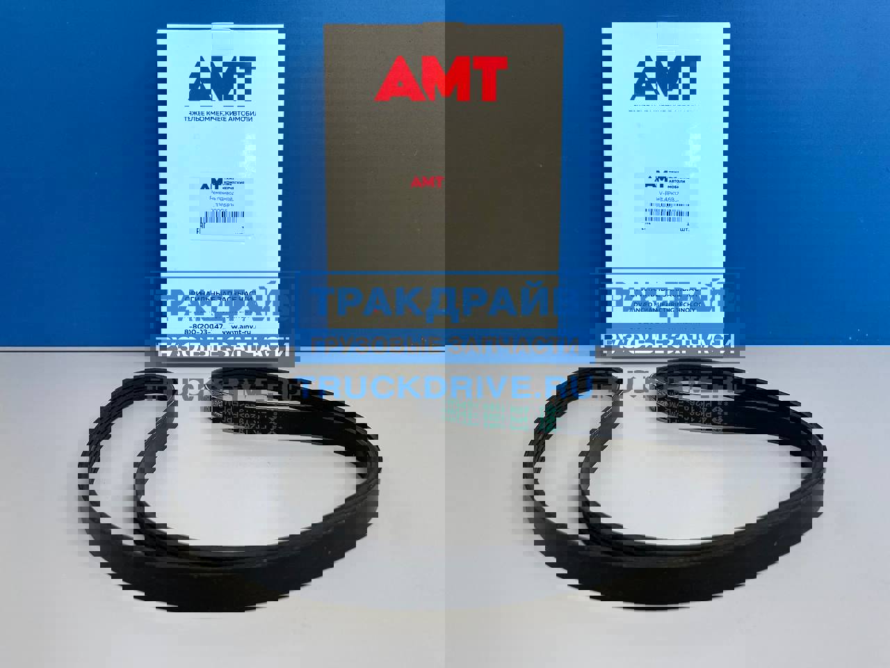 Фото AMT N.V. 33000058365 ремень кондиционера 4PKE1269 для самосвалов HONGYAN и AMT с моторами CURSOR 11/13