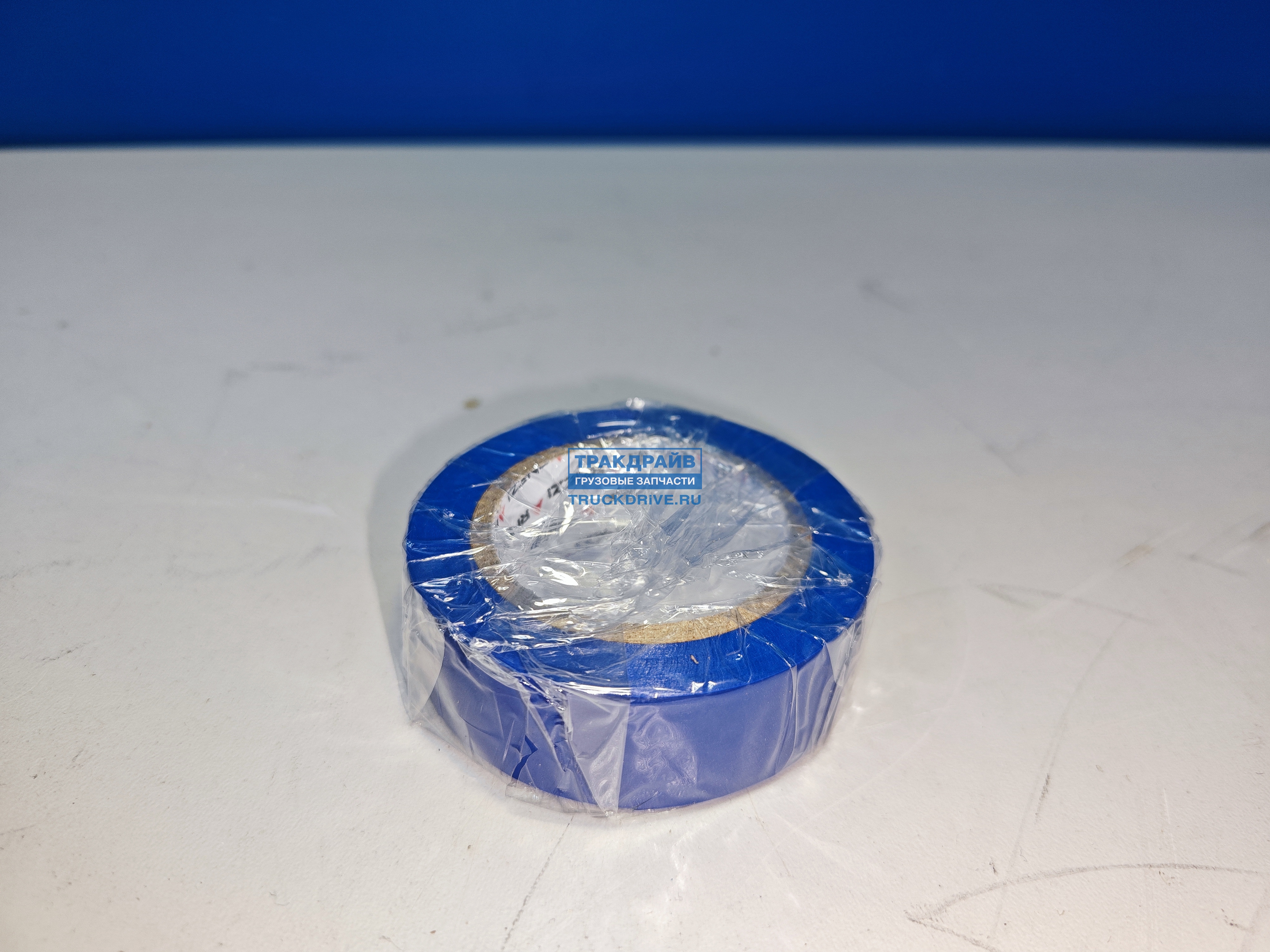 Фото ARNEZI R8030501 изолента ПВХ 19 мм x10 м толщина 130 мик, синяя 1