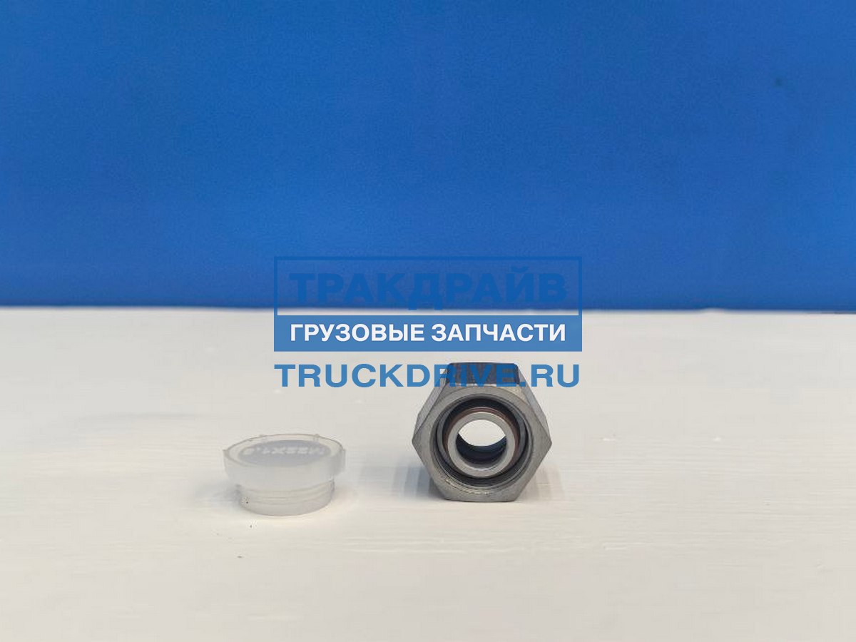 Фото ATD ATD815186 быстроразъемная гайка трубки ГУР M22x1.5 мм. для грузовиков Volvo и Renault