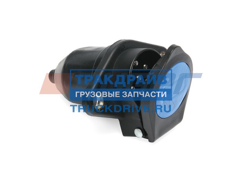 Фото AUGER 54723 розетка 7-контактная пластик (N Type)