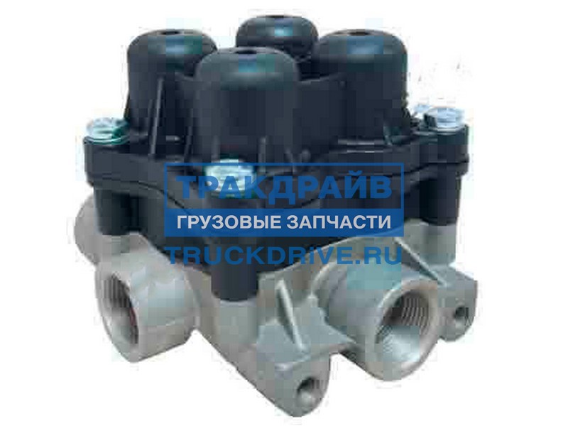 Фото AVL KRAFTTECHNIK 71342060 клапан защитный 4х-контурный 5 портов, пластиковый верх.
