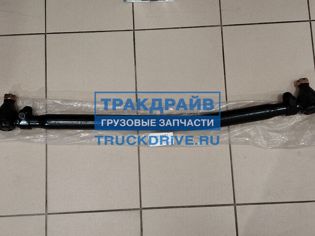 Фото AVLKRAFT 70100379 рулевая продольная передняя нижняя тяга SHACMAN F3000 X3000 X5000 6x4 8x4 L=1050 мм конус 20