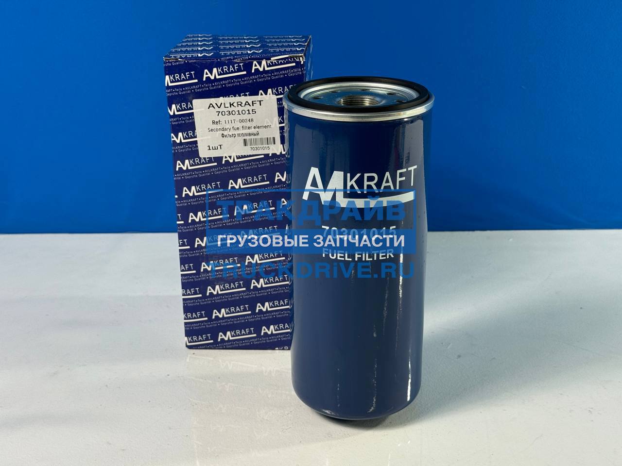 Фото AVLKRAFT 70301015 фильтр топливный тонкой очистки для Yutong 6121 6128