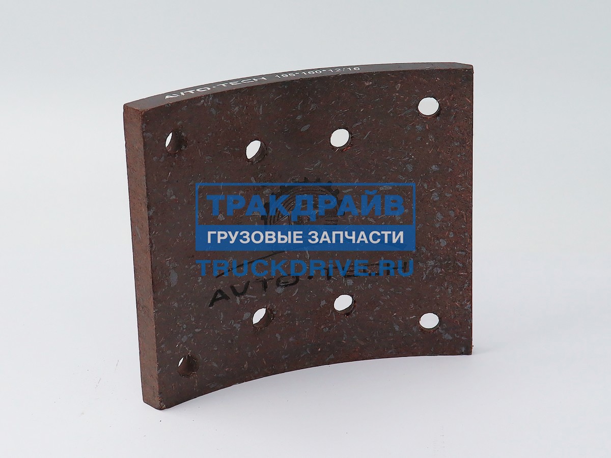 Фото AVTO-TECH AT0533 накладка тормозная передняя d-10 HOWO T5G AVTO-TECH