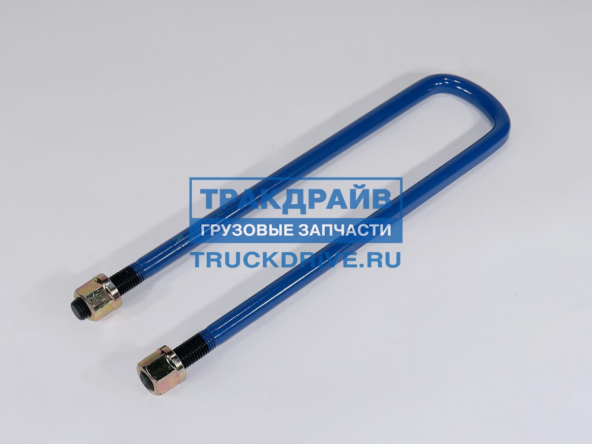 Фото AVTO-TECH AT1017 стремянка задней рессоры M24*L540*93нов.образца (изгиб плоский) AVTO-TECH (QUA