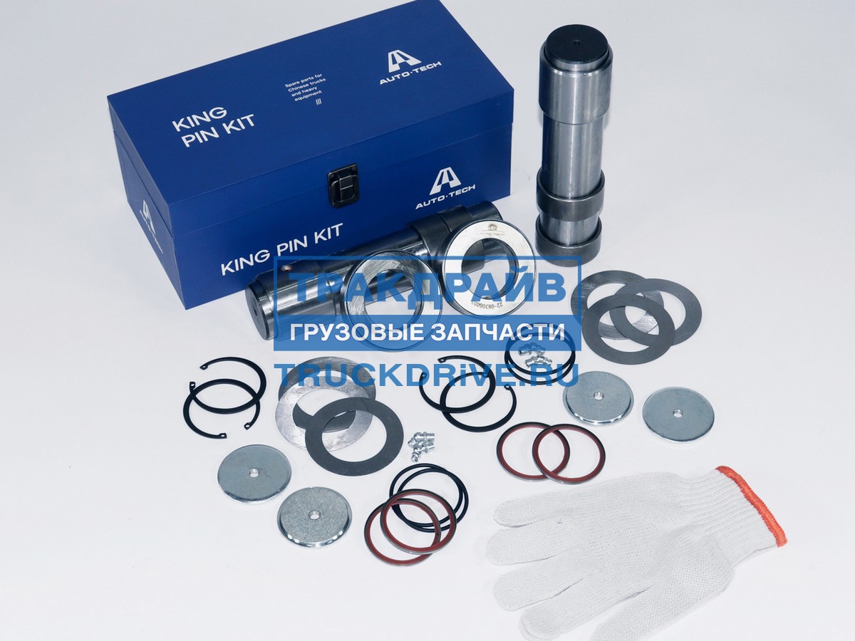Фото AVTO-TECH AT1684 шкворень полный комплект F2000 AVTO-TECH (QUALITY ORIGINAL)