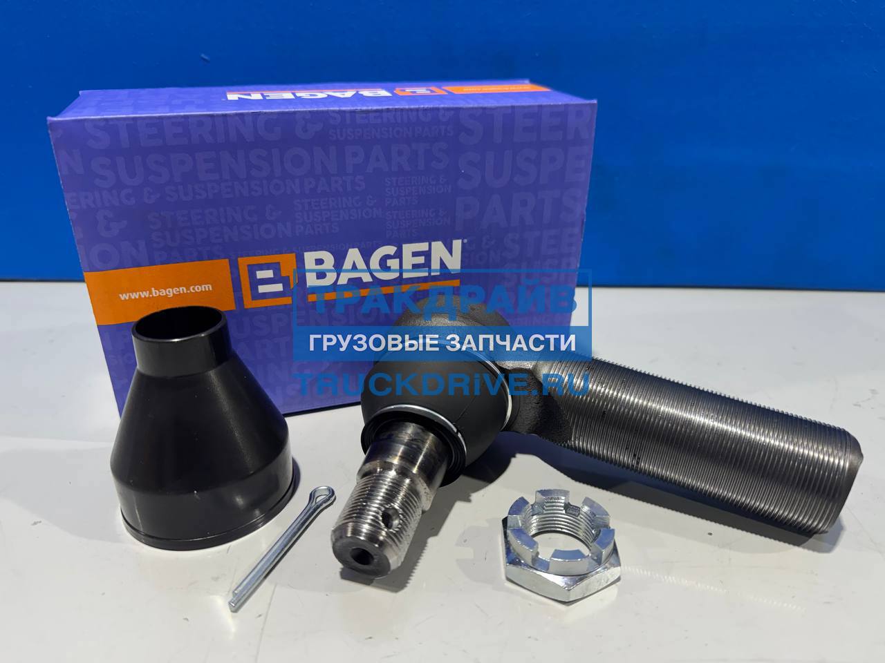 Фото BAGEN T320478 наконечник рулевой тяги для автомобилей Скания 6 серия продольной