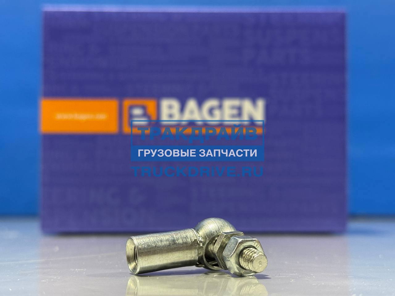 Фото BAGEN T320556 наконечник тяги КПП Volvo F10 M6х1 мм