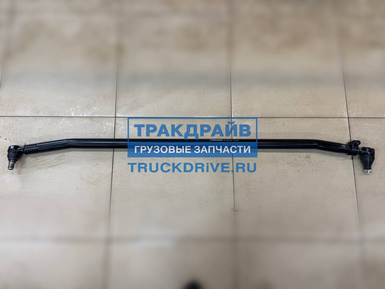 Фото BAGEN T360031 тяга рулевая для автомобилей Scania 4 и 5 серии поперечная 1685мм