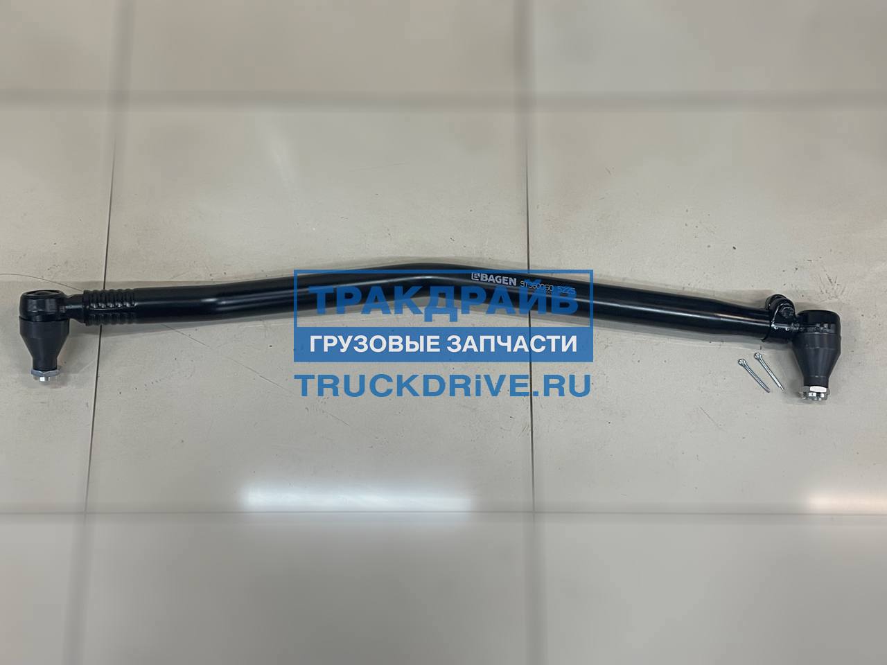 Фото BAGEN T360060 тяга рулевая для автомобилей Scania 4 серии L=1010 мм.