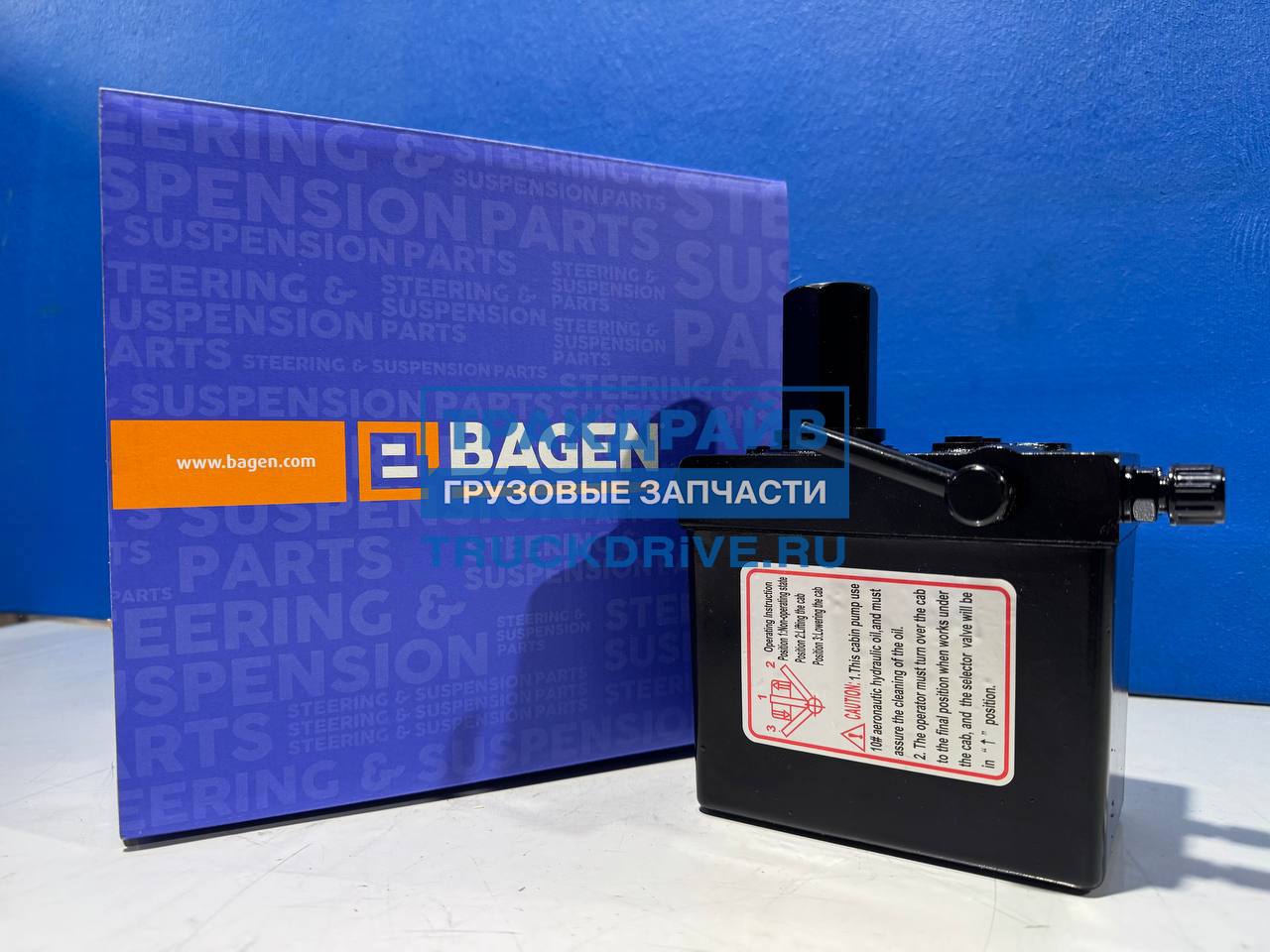Фото BAGEN T963013 насос подъема кабины для MAN TGA TGS TGX 10