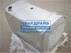 Фото Бак топливный для грузовиков Вольво и Рено, D-образный, алюминиевый, 405 литров