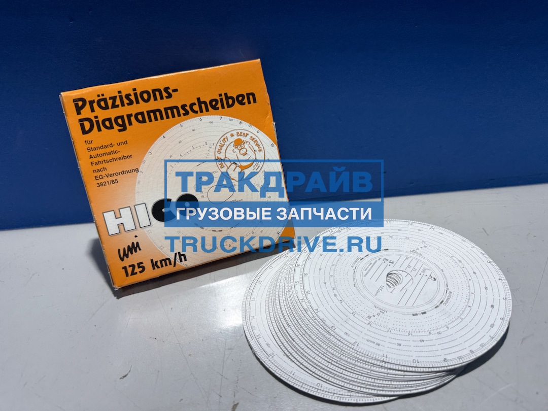 Фото BORG HICO WKR005EEC комплект дисков для тахографа125 км/ч (упаковка 100 шт)