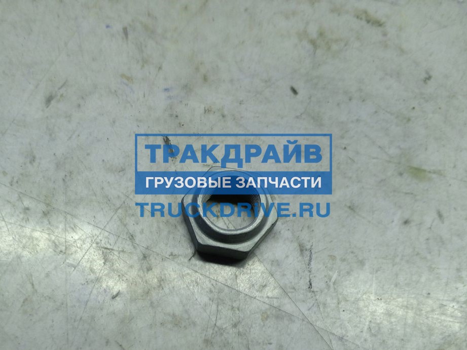 Фото BPW 0326014080 гайка тормозного вала самоконтрящаяся для Bpw ключ SW32 H27 мм M22х1.5 мм