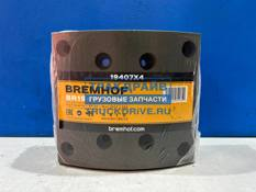 Фото BREMHOF 194070107 накладки тормозные передние 410x160 мм комплект для грузовиков SITRAK и HOWO 