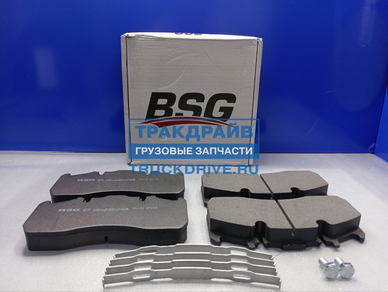 Фото BSG BSG06202004 комплект дисковых колодок WVA29173 29.2x216.2x97 суппорт ELSA 225-1 2