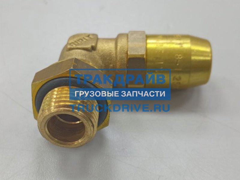 Фитинг М16 / 1,5 тормозных трубок ГАЗон-NEXT (угловой)