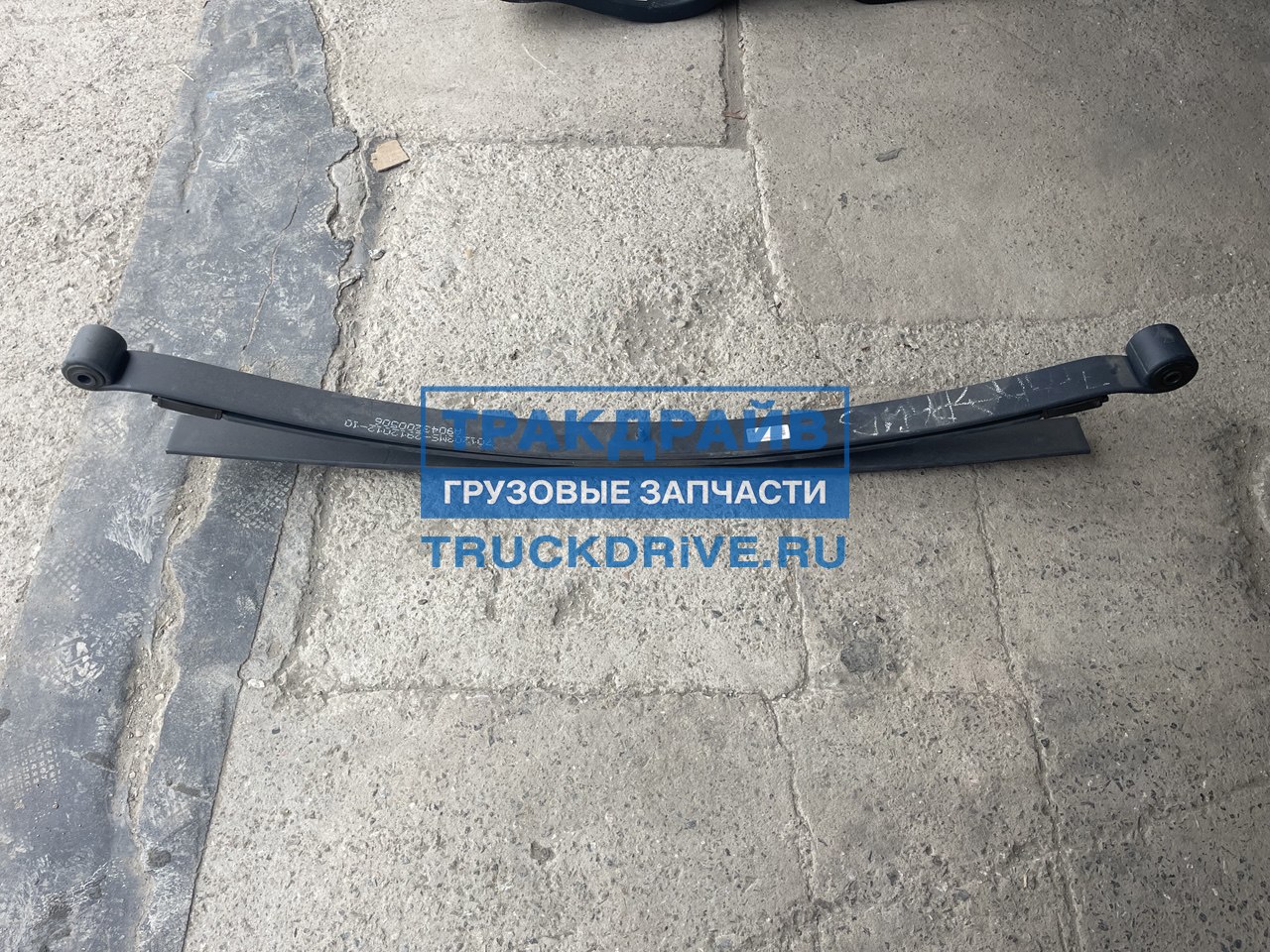 Фото ЧМЗ 701203MS291201210 рессора для Мерседес Спринтер задняя комплект 3 листа с сайленблоками