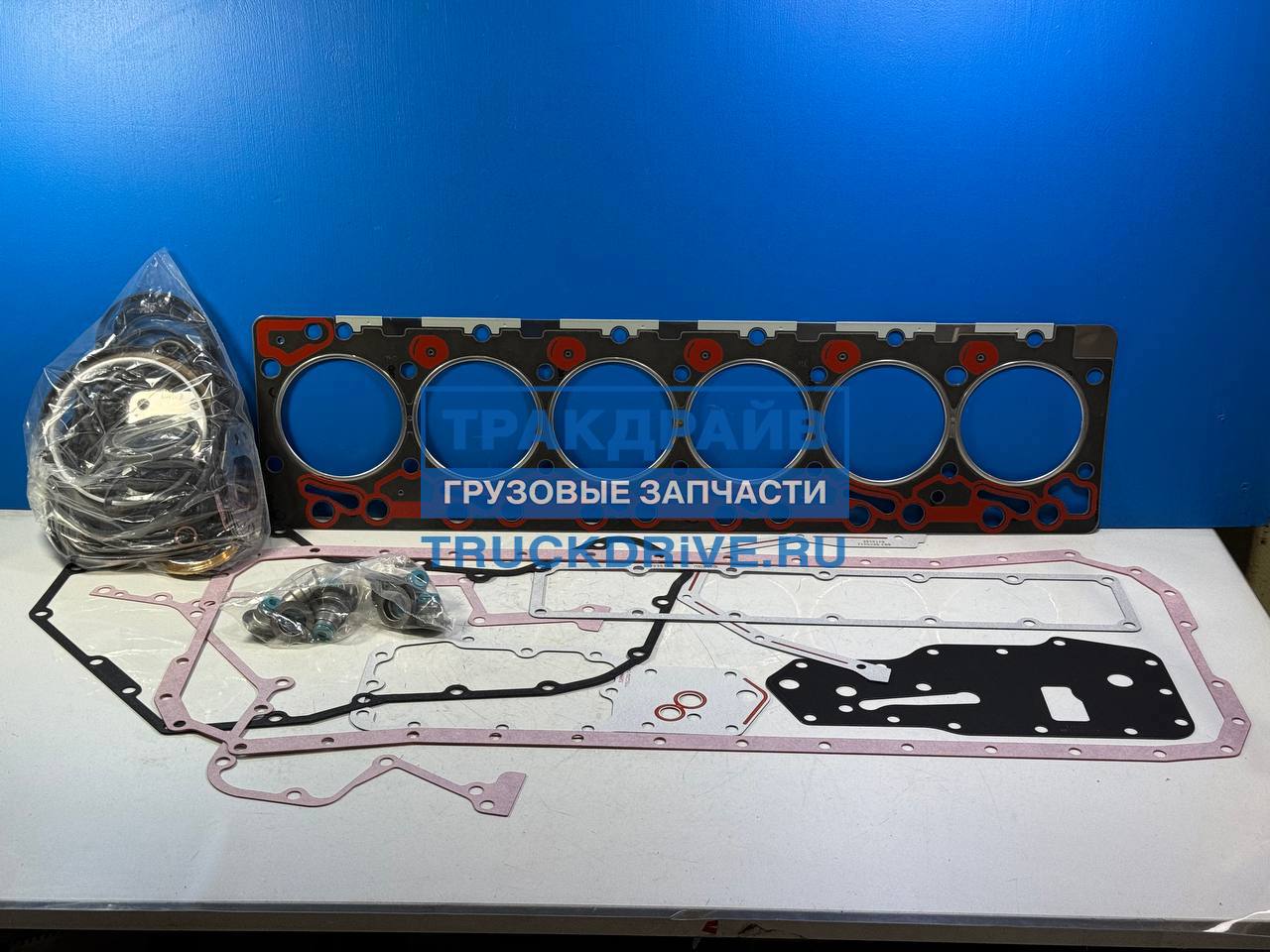 Фото DCEC 40896493802376 комплект прокладок полный на двигатель Cummins 6BTA BT EQB 