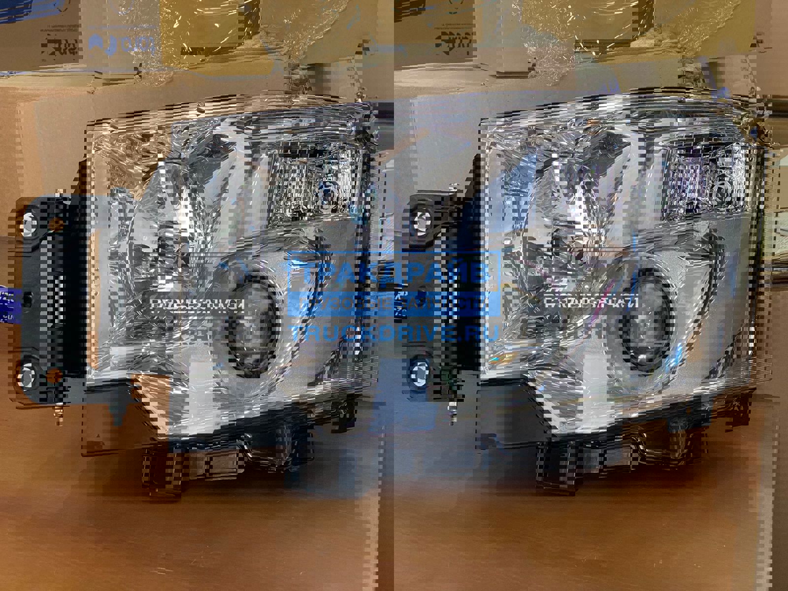 Фара Рено Т серия левая ручная/электрорегулировка 551-11A6L-LD-EM DEPO ...