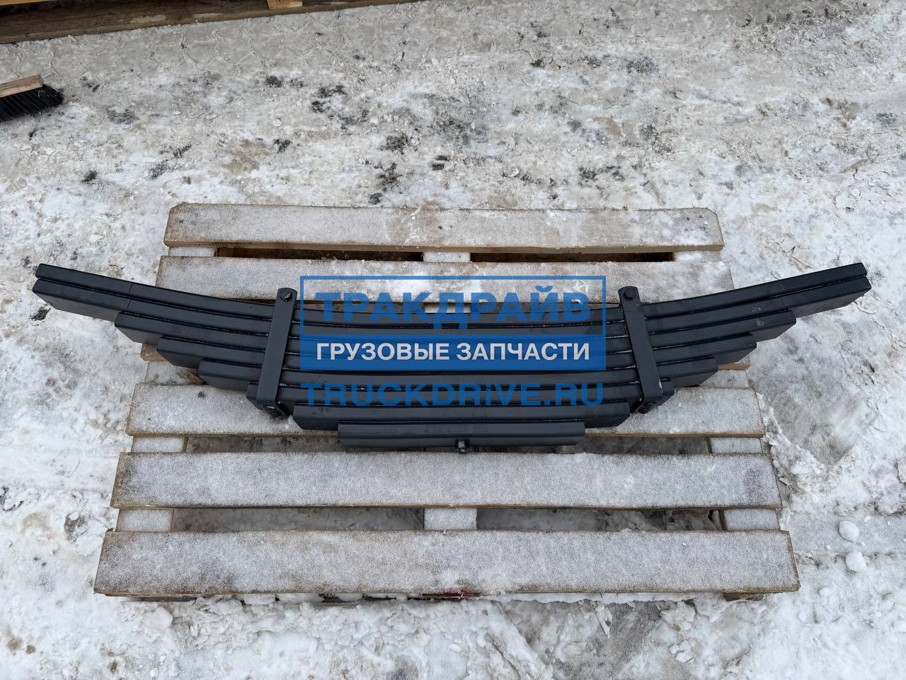 Фото DIKMEN KS11001000 рессора для автомобилей Scania 8-ми листовая с размерами 795*795*90 8*30мм