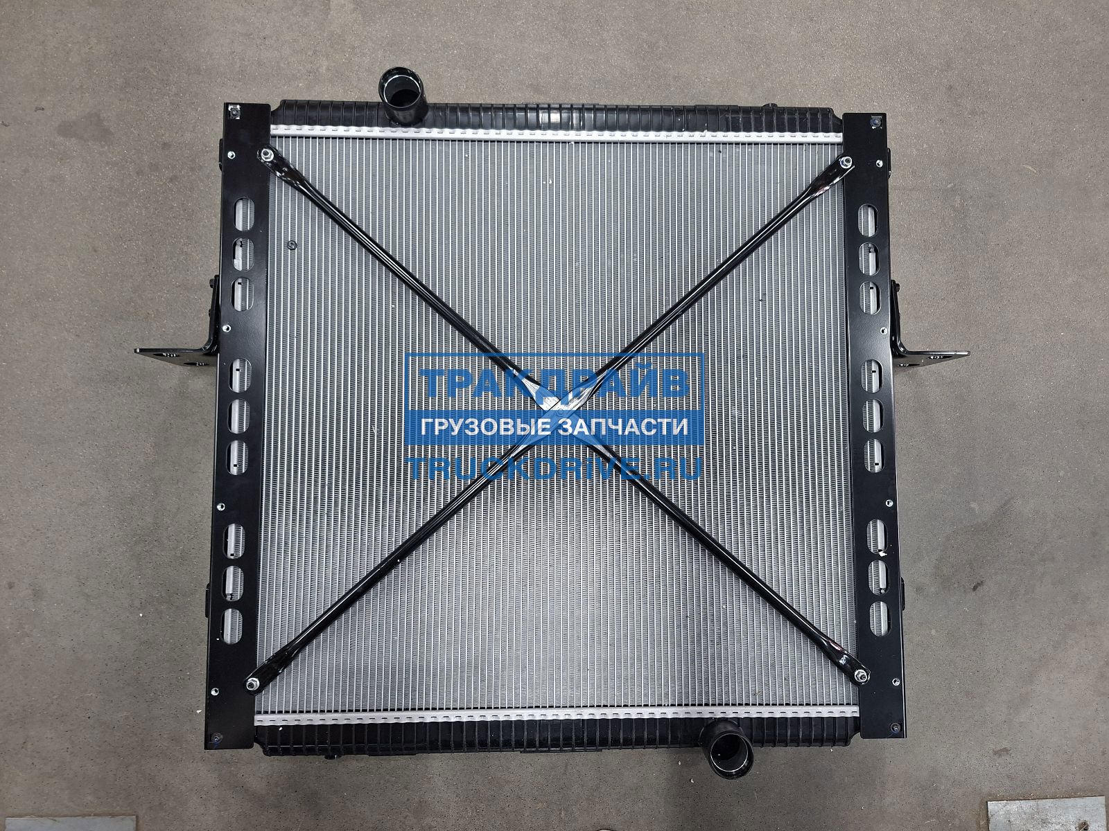 Фото DONGFENG 1301010HA43E радиатор в сборе для DongFeng GX DFH4180
