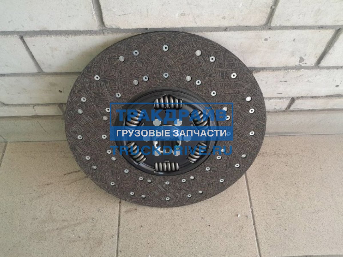 Фото DT SPARE PARTS 340031 диск сцепления MAN M2000 диаметр 380 мм