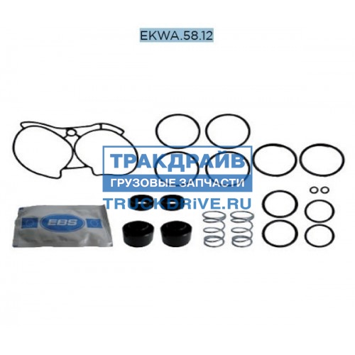 Фото EBS EKWA5812 ремкомплект модулятора EBS прицепа Шмитц 