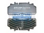Фото ENTERPRISE 29126E250NRS колодки тормозные 29126 // 29159 SAF SKRB 9019W (Wabco PAN19) с крепежо