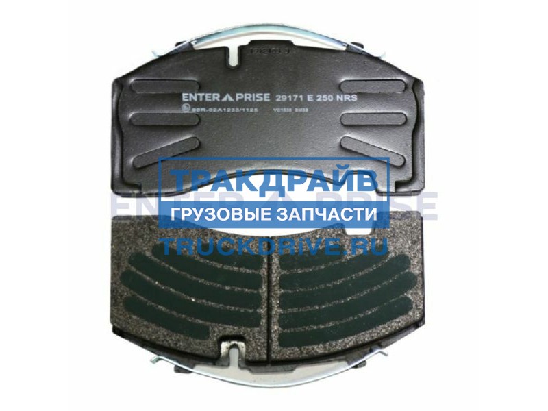 Колодки тормозные 29171 BPW (суппорт SK7) с полным р/к, стандарт ...