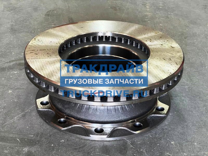 Диск тормозной КАМАЗ-5490 ТОНАР (с проточкой под кольцо АБС E3430010 ...