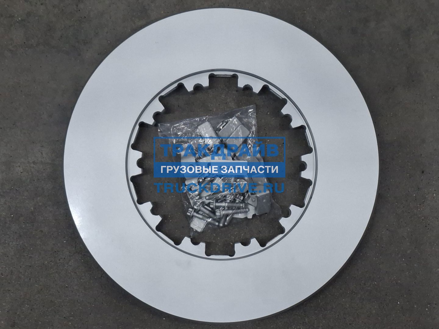 Фото ENTERPRISE E5320014 диск тормозной с крепежом Knorr version и клиньями для автомобилей Даф 95XF CF85 XF95 