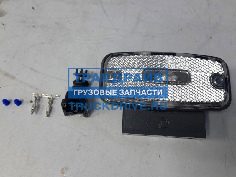 Фонарь габаритный LED 12-24V белый с кроншт ГФ1-15К ЕВРОСВЕТ купить ...