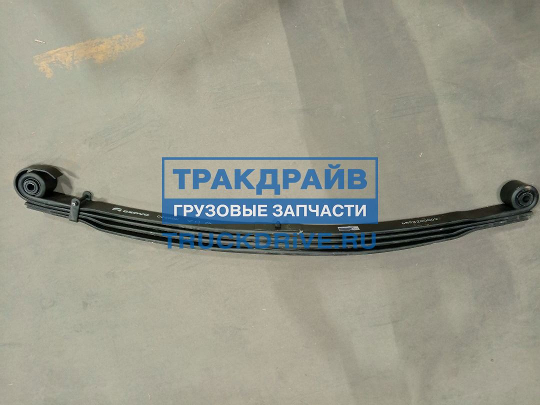 Фото EXOVO 02608E рессора передняя 4-х листовая Mercedes Actros MP3  L=1800 мм