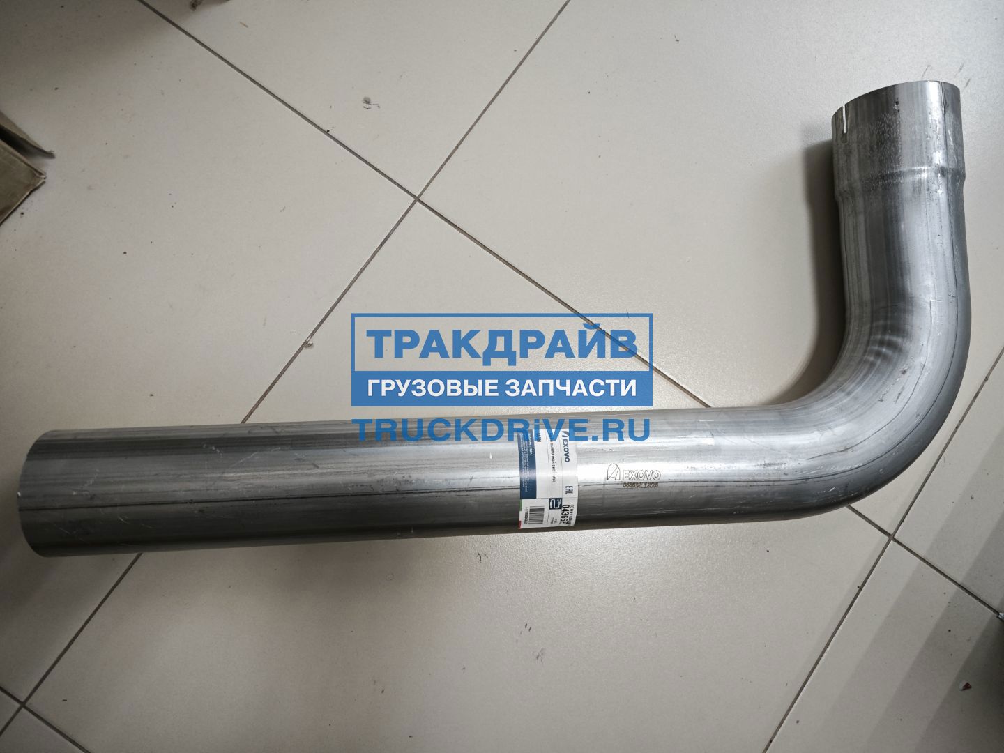 Фото EXOVO 04366E труба глушителя для Ман Тга Тгс Тгх