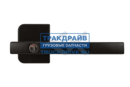 Фото EXOVO 21060E ручка двери кабины правая ABS пластик DAF, с личинкой и 2-я ключами