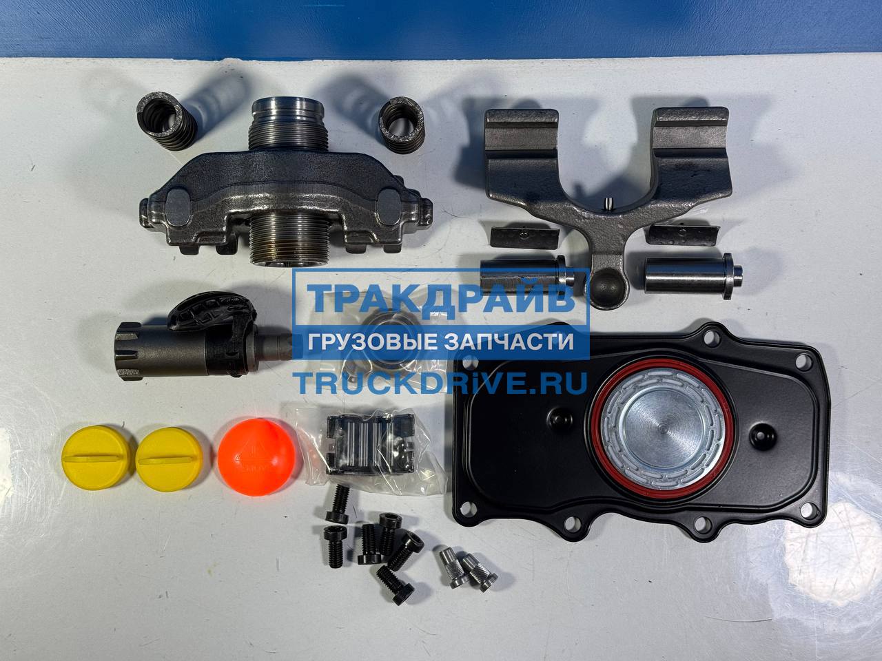 Фото EXOVO 36006E ремкомплект суппорта BPW TS2 3709 4309 левый (без направляюших)
