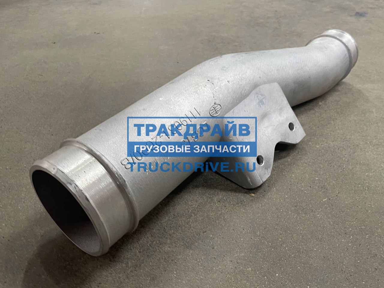 Фото FAW 11190312000B труба впускная интеркулера FAW 4180 J7 4